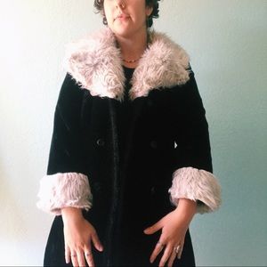 Festival Fuzzy long burning man 🧥 with faux fur